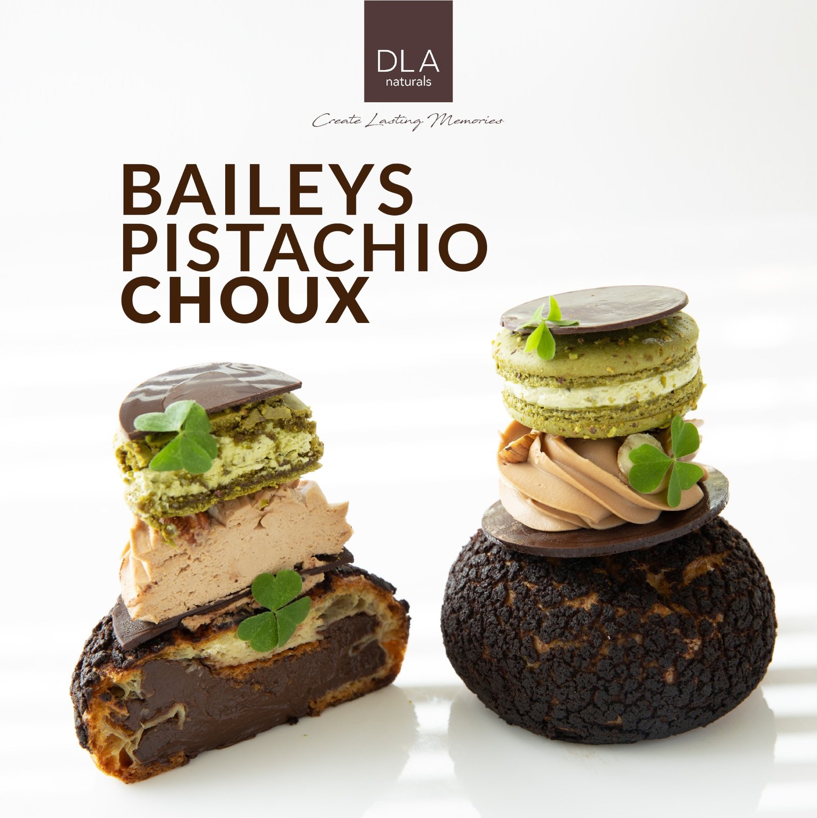 Baileys Pistachio Choux